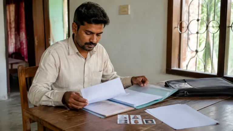 बिहार जाति प्रमाण पत्र की जानकारी लेते बिहार के नागरिक